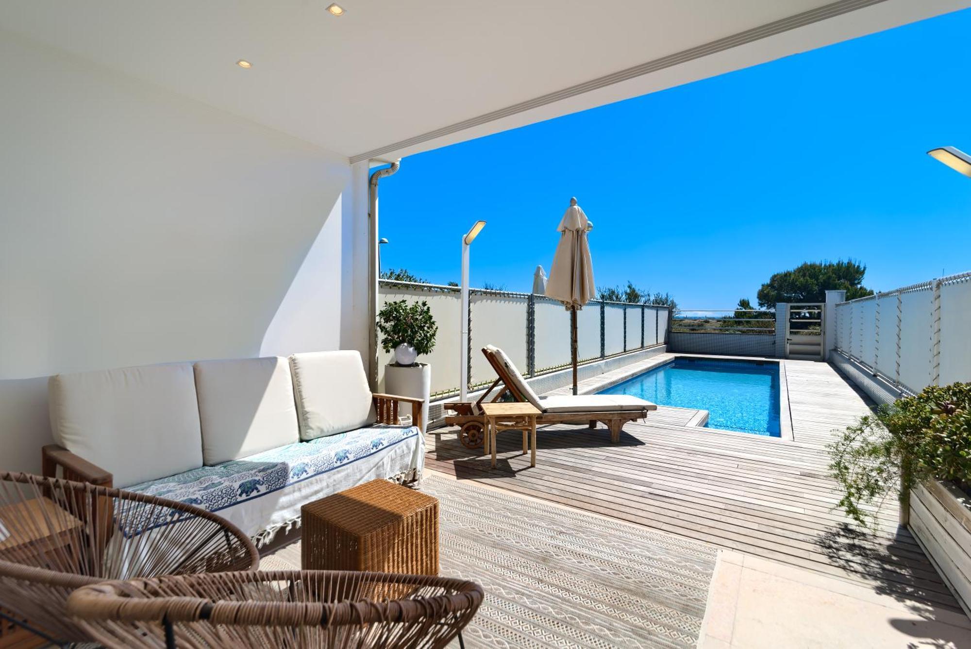 Апартаменти Casa Frente Al Mar Con Piscina Privada Сагунт Екстер'єр фото