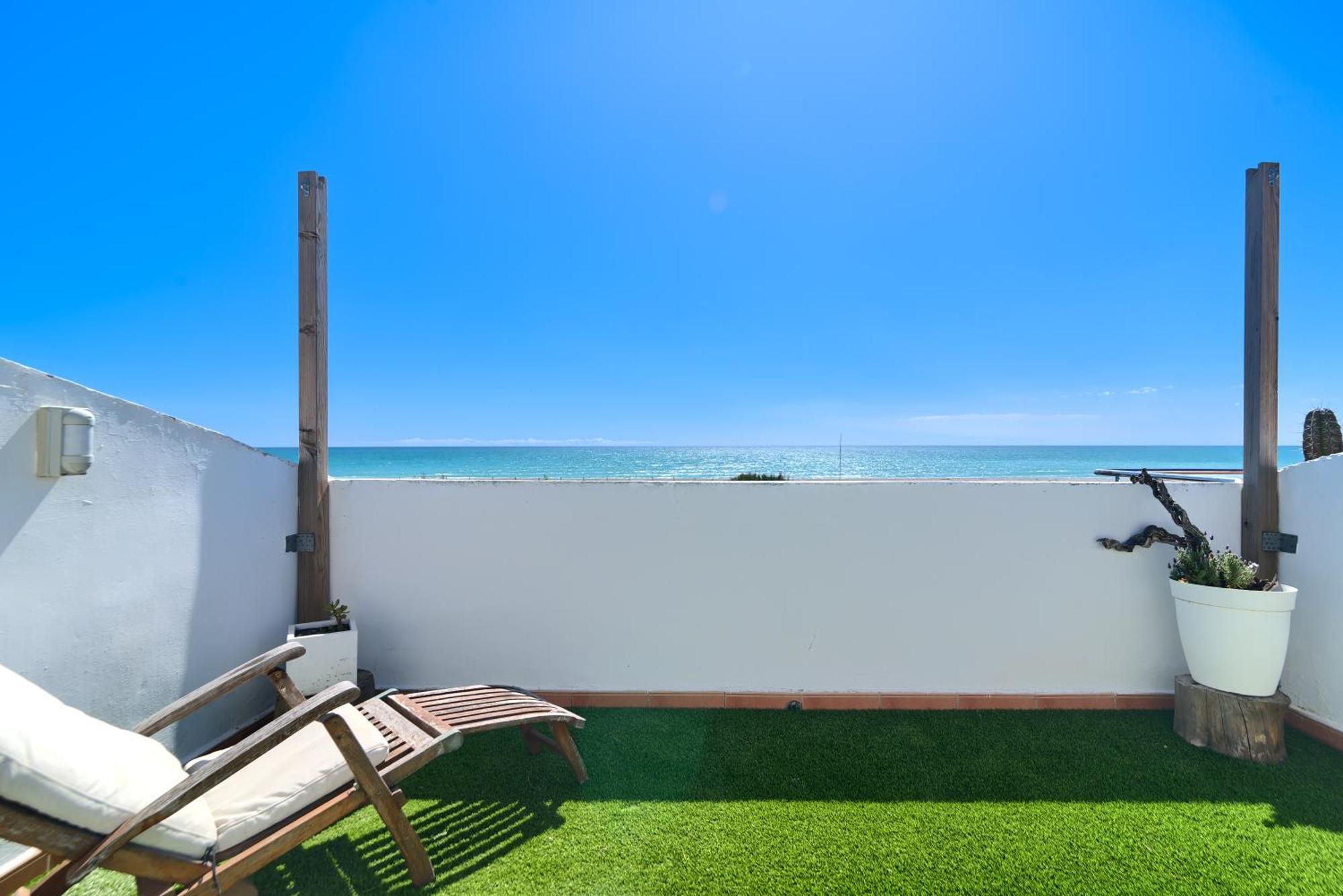 Апартаменти Casa Frente Al Mar Con Piscina Privada Сагунт Екстер'єр фото